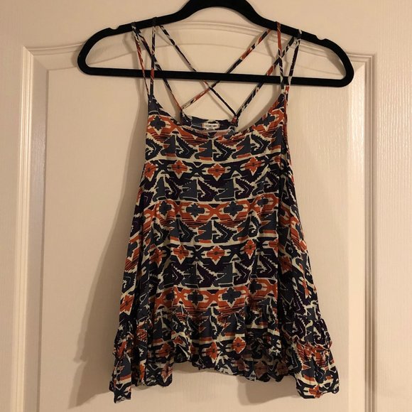 I Love H81 Navy & Orange Tank - Picture 1 of 4